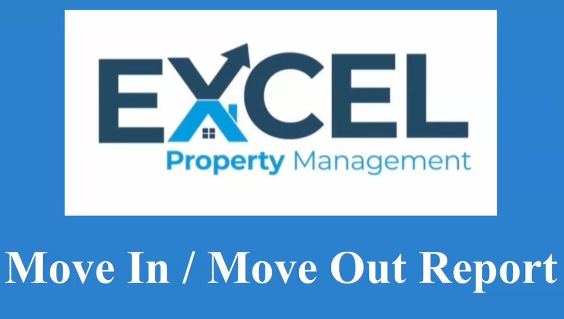 Reports – Occupancy – Move-in & move-out